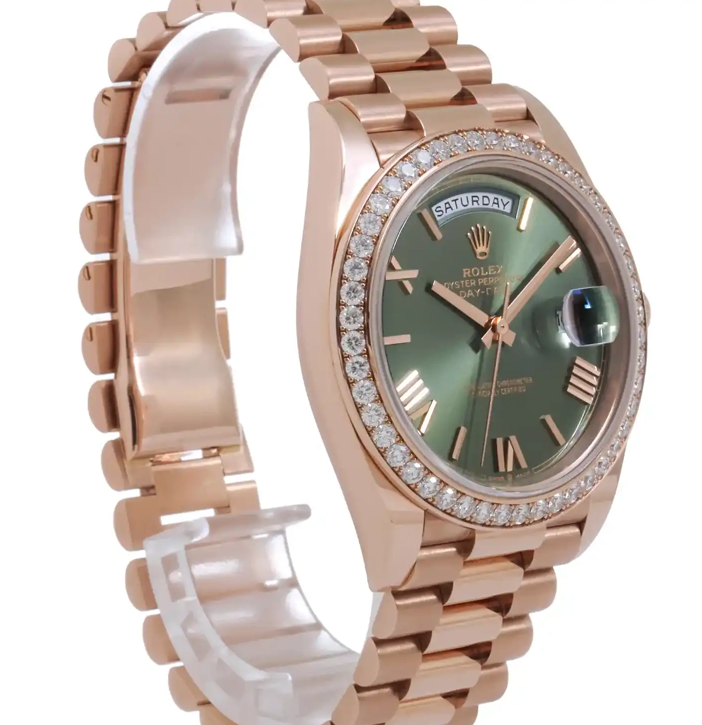 Prestigious Jewelrys Rolex Day-Date Rolex 228345RBR 0529